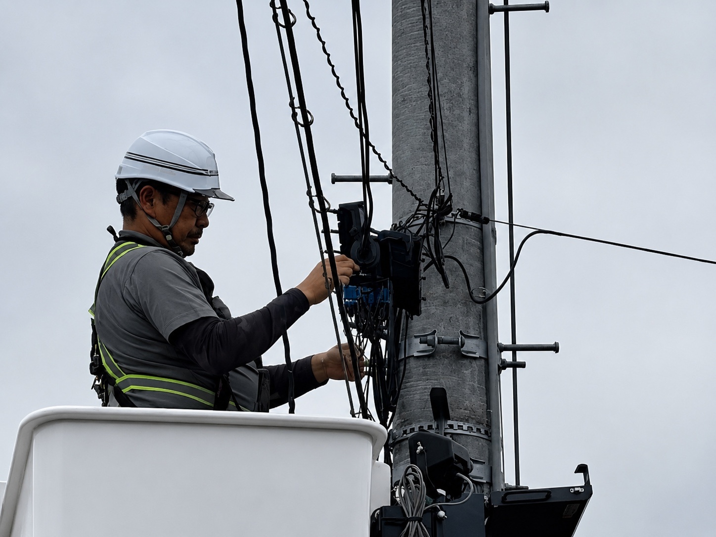 光回線工事の現地確認